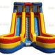 18'H Double Bay Water Slide by Jungle Jumps