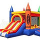 15'H Double Lane Crayon Dry Combo by Jungle Jumps