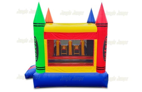15'H Double Lane Crayon Dry Combo by Jungle Jumps