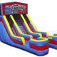 20'H Double Lane Module Slide Wet/Dry by Jungle Jumps