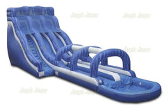 20'H Dual Lane with Slip & Slide by Jungle Jumps