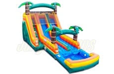 Dual Lane Tropical 2 Wet/Dry Slide