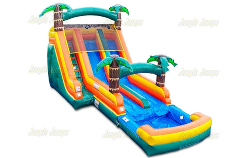 Dual Lane Tropical 2 Wet/Dry Slide