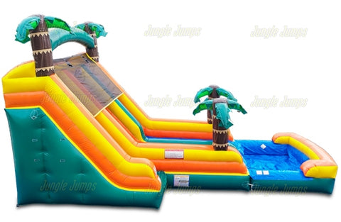 Dual Lane Tropical 2 Wet/Dry Slide