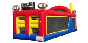 14'H Enclosed Sports Inflatable Obstacle by Jungle Jumps