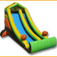 20'H Inflatable Front Load Halloween Slide by Ultimate Jumpers