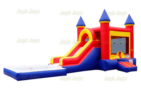 Fun Castle Combo with Pool by Jungle Jumps
