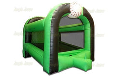 10'H Green Baseball Batting Game by Jungle Jumps