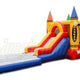 15'H Happy Crayon Combo with Pool by Jungle Jumps