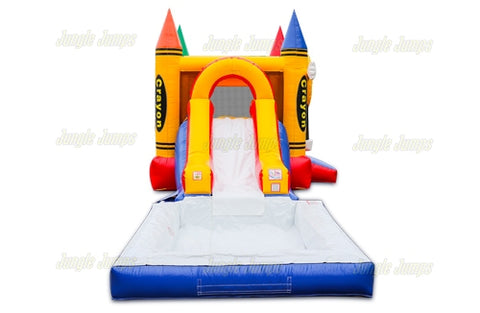 Happy Crayon Combo with Pool