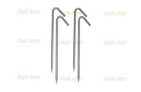 Hook Stakes 18 x 5/8 Inch by Jungle Jumps