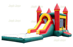 Inflatable Bouncy Combo with Pool by Jungle Jumps