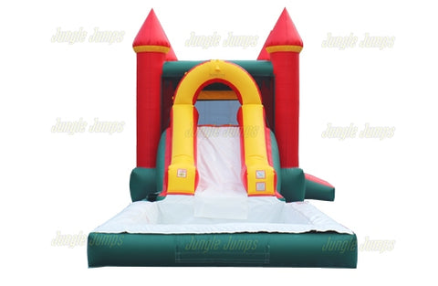 Inflatable Bouncy Combo with Pool by Jungle Jumps
