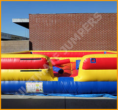 5'H Inflatable Joust And Twister Combo By Ultimate Jumpers