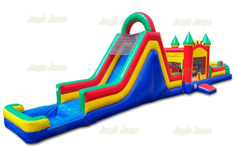 Jump Slide Obstacle with Pool