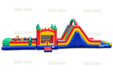 Jump Slide Obstacle with Pool