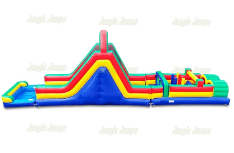 Jump Slide Obstacle with Pool