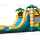 15' H Jungle Combo with Splash Pool by Jungle Jumps
