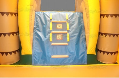 15' H Jungle Combo with Splash Pool by Jungle Jumps