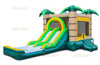 Image of 14'H Jungle Double Lane Combo Wet/Dry by Jungle Jumps