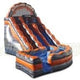 18'H Lava Rippling Tide Slide with Splash Pool by Jungle Jumps