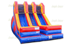 Marble Double Lane Dry Slide