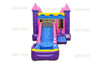 Image of Marvelous Pink Front Slide Combo with Pool