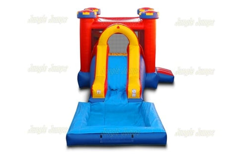 12'H Medieval Combo with Pool by Jungle Jumps