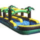 9'H Mighty Tropic Slip n Slide by Jungle Jumps