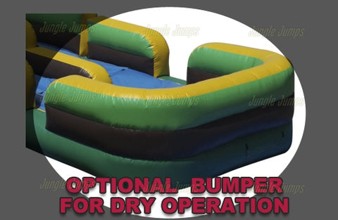 26'H Mighty Tropical Super Slide by Jungle Jumps