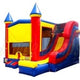 15'H Modual Castle side Slide Combo by Jungle Jumps
