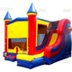 15'H Modual Castle side Slide Combo by Jungle Jumps