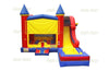 Image of 16' H Modual Castle side Slide Combo Wet/Dry by Jungle Jumps