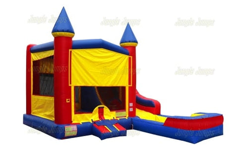 16' H Modual Castle side Slide Combo Wet/Dry by Jungle Jumps