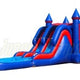 15' H Modular Double Lane Combo with Pool by Jungle Jumps