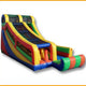 18'H Inflatable Multicolor Incline Slide by Ultimate Jumpers