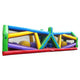 12'H Retro Radical Run Extreme Unit #3 Inflatable Obstacle Course with Blower