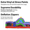 Image of Save on Commercial Retro Radical Run Inflatable Obstacle Course with Blower