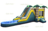 Image of 14' H Palm Combo Wet n Dry by Jungle Jumps