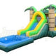 14' H Palm House Combo with Pool by Jungle Jumps
