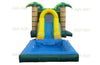 Image of 14' H Palm House Combo with Pool by Jungle Jumps