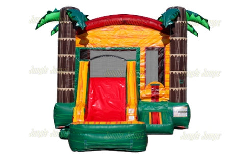 14' H Palm Paradise Combo with Pool by Jungle Jumps