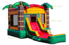Image of 14' H Palm Paradise Combo with Pool by Jungle Jumps