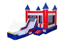 Patriot Slide Combo with Pool II by Jungle Jumps