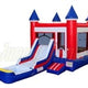 Patriot Slide Combo with Pool II by Jungle Jumps