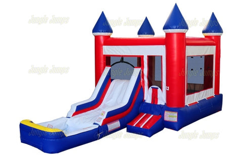 Patriot Slide Combo with Pool II by Jungle Jumps