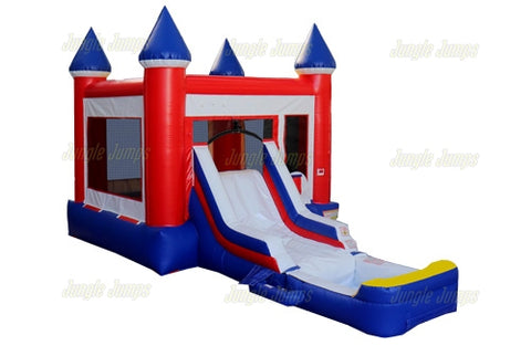 Patriot Slide Combo with Pool II by Jungle Jumps