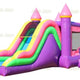 15'H Pink Castle Combo by Jungle Jumps