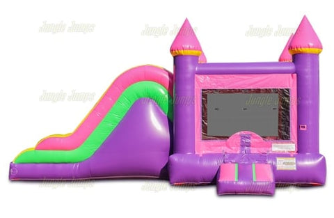 15'H Pink Castle Combo by Jungle Jumps
