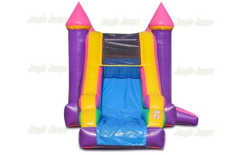 15'H Pink Castle Combo by Jungle Jumps